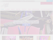 Tablet Screenshot of aerialartsrochester.com